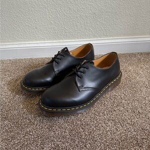 Doc Martens 1461 Vintage Made in England Oxford Shoes in Black Leather